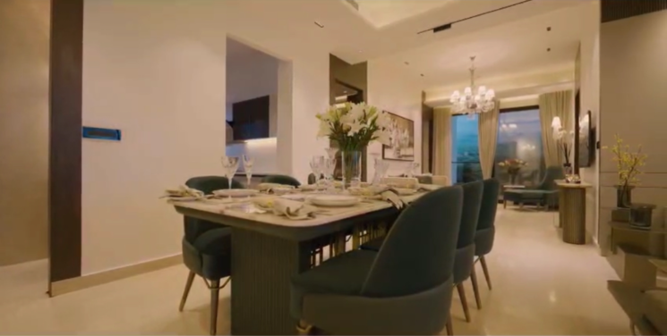 Living Room, 4s-the-aurrum 4 Bedroom 3562 Sq.Ft. Apartment In Sector 59 Gurgaon 8496274