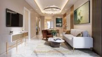 Living Room in 3 BHK Builder Floor at Birla Navya, Sector 63a – for Rent