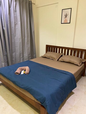 Bedroom in 2 BHK Apartment at White House Apartments HRBR Layout, Hrbr Layout – for Rent
