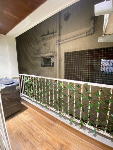 Balcony in 2 BHK Apartment at White House Apartments HRBR Layout, Hrbr Layout – for Rent