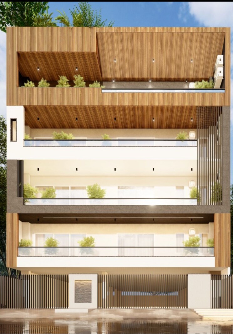 Exterior View, sector 49 4 Bedroom 500 Sq.Yd. Builder Floor In Sector 49 Gurgaon 8496312