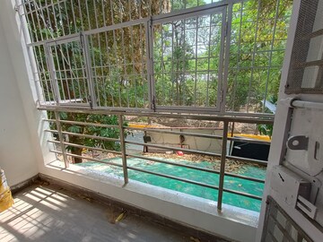 Balcony in 3 BHK Apartment at Sarvottam KSN Square, Vasundhara Sector 3 – for Rent