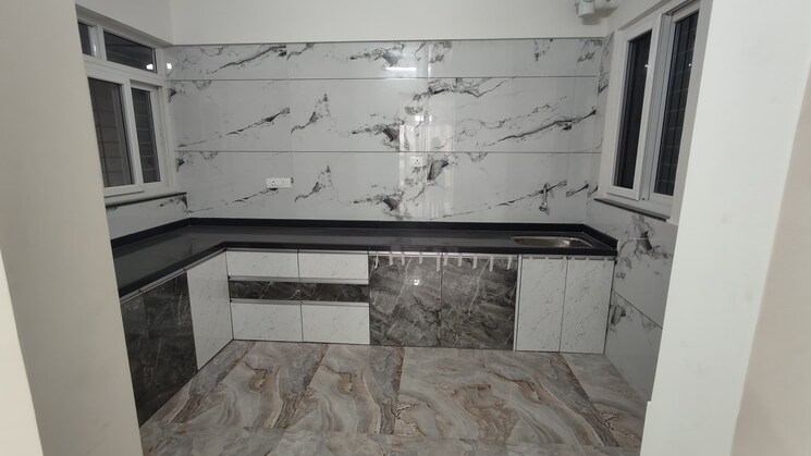 Kitchen, leela-heights 3 Bedroom 1000 Sq.Ft. Apartment In Wakad Pune 8496625