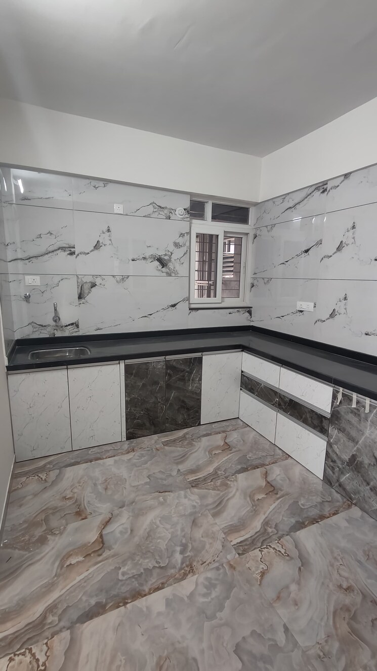 Kitchen, leela-heights 3 Bedroom 1000 Sq.Ft. Apartment In Wakad Pune 8496625