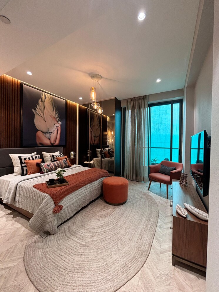 Bedroom, bptp-the-deck 3 Bedroom 3300 Sq.Ft. Apartment In Sector 82 Faridabad 8496788