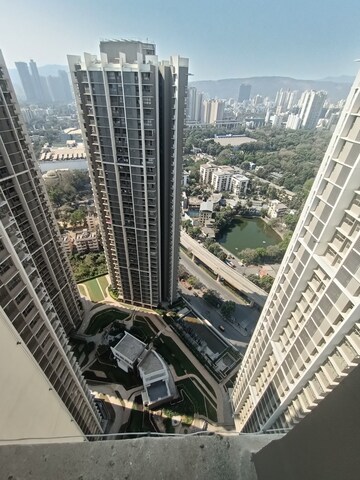 Balcony in 2 BHK Apartment at Kalpataru Paramount D, Kapur Bawdi – for Rent