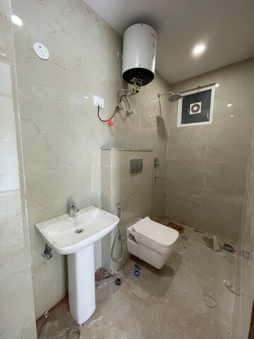Bathroom in 3 BHK Builder Floor at Chattarpur – for Sale