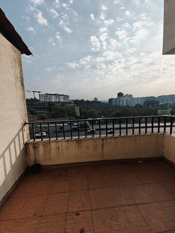 Balcony in 2 BHK Apartment at Surana Saffron Avenue, Bavdhan – for Rent