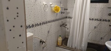 Bathroom in 3 BHK Apartment at Silver Residency Bhusari Colony, Kothrud – for Rent
