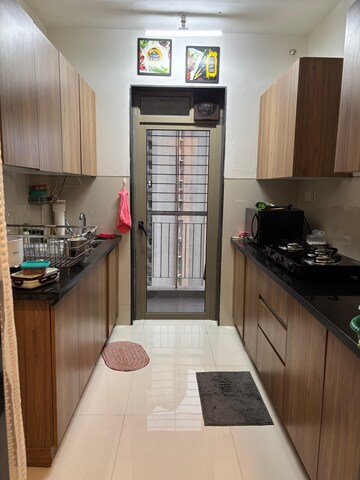 Kitchen in 2 BHK Apartment at Lodha Splendora, Ghodbunder Road – for Rent