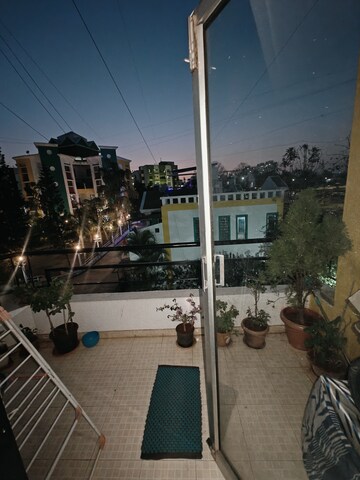 Balcony in 2 BHK Apartment at Dreams Rhythm, Bavdhan – for Rent
