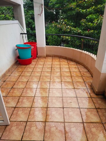 Balcony in 2 BHK Apartment at Bhagwati Maestros, Bavdhan – for Rent