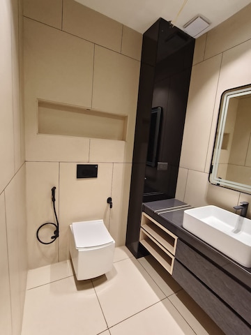 Bathroom in 4 BHK Builder Floor at Sushant Lok Iii – for Sale