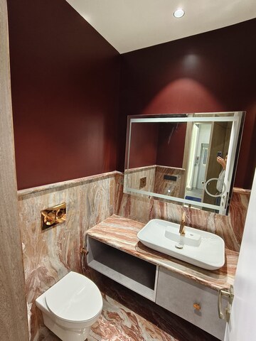 Bedroom in 4 BHK Builder Floor at Sushant Lok Iii – for Sale