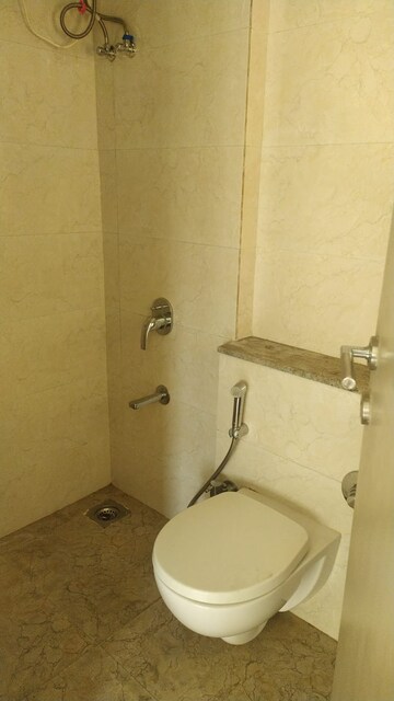 Bathroom in 2 BHK Apartment at Sheth Vasant Oasis, Andheri East – for Rent