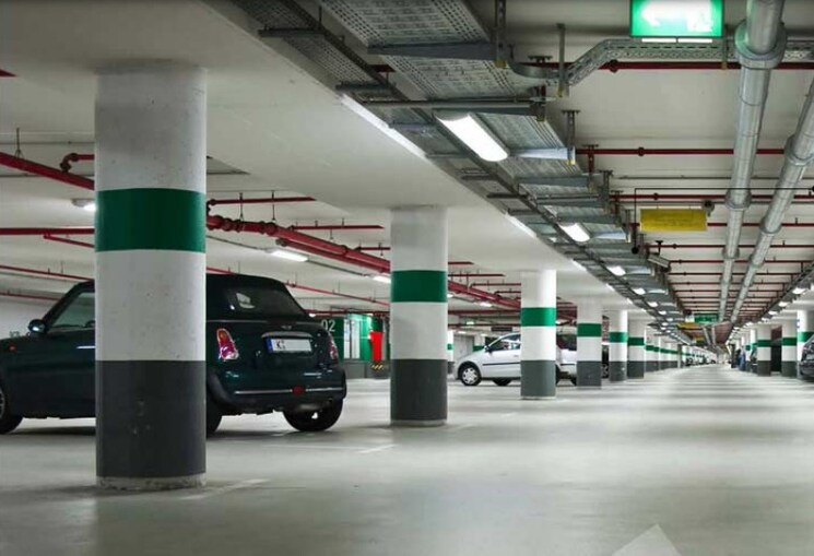  Parking, alphathum Commercial Office Space 350 Sq.Ft. In Sector 90 Noida 8497298