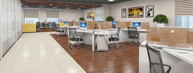 Team Area, alphathum Commercial Office Space 350 Sq.Ft. In Sector 90 Noida 8497298