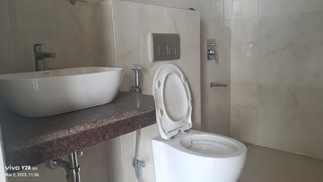 Bathroom in 2 BHK Apartment at Raymond Ten X Habitat, Pokhran Road No 2 – for Rent