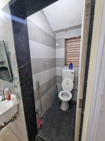 Bathroom in 2 BHK Apartment at Mantri Aangan, Koregaon Park – for Rent
