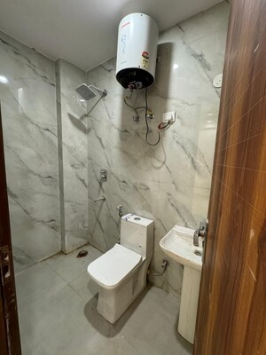 Bathroom in 3 BHK Builder Floor at Chattarpur – for Sale