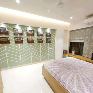 Bedroom in 3 BHK Apartment at Oberoi Realty Esquire, Gokuldham Colony – for Rent