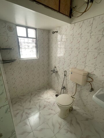 Bathroom in 2 BHK Apartment at Kumar Aangan, Yerawada – for Rent