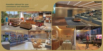Living Room in 2.5 BHK Apartment at Pristine O2 World, Wagholi – for Sale