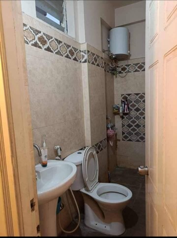 Bathroom in 3 BHK Apartment at Vishnu Vistara, Hi Tech City – for Rent
