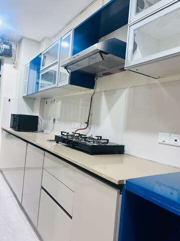 Kitchen in 2.5 BHK Apartment at Hiranandani Obelia The Walk, Ghodbunder Road – for Rent