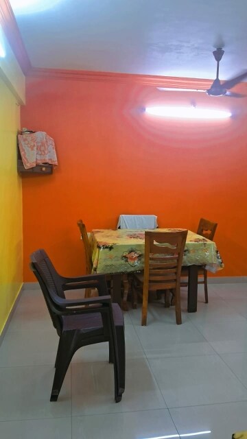Living Room in 2 BHK Apartment at Sai Aasha Daya CHS Ltd., Mulund East – for Rent