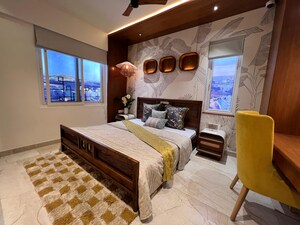 Bedroom in 3 BHK Apartment at Artismo Millionaire Towers, Chikkajala – for Sale