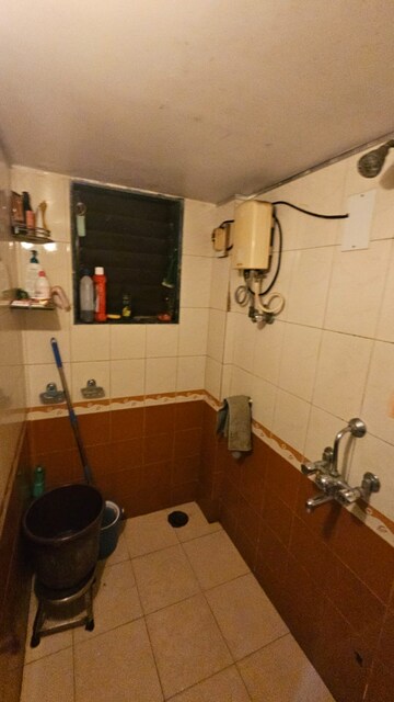 Bathroom in 1 BHK Apartment at Kalpana CHS Borivalli, Borivali West – for Rent