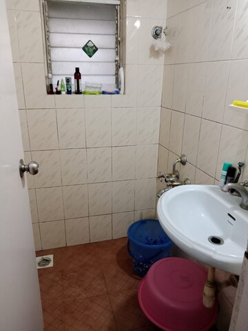 Bathroom in 1 BHK Apartment at Karia Konark Campus, Viman Nagar – for Rent