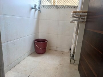 Bathroom in 1 BHK Apartment at Raunak Heights, Ghodbunder Road – for Rent