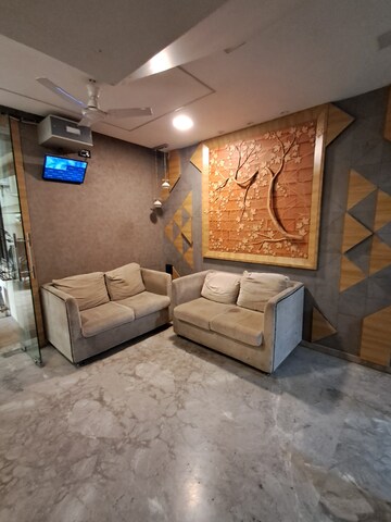 Living Room in 1 BHK Apartment at Raunak Heights, Ghodbunder Road – for Rent
