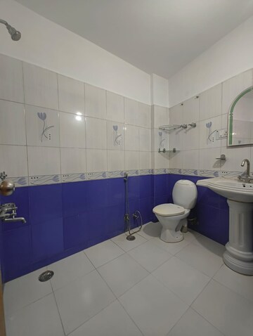 Bathroom in 2 BHK Builder Floor at Paryavaran Complex – for Rent