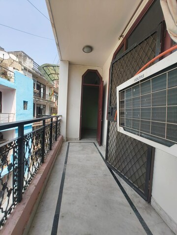 Balcony in 2 BHK Builder Floor at Paryavaran Complex – for Rent