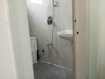 Bathroom in 3 BHK Apartment at New Town – for Rent