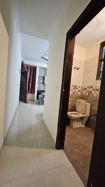 Building Lobby in 1 BHK Apartment at Freedom Fighters Enclave – for Rent