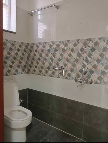 Bathroom in 3 BHK Apartment at Prestige High Fields, Gachibowli – for Rent