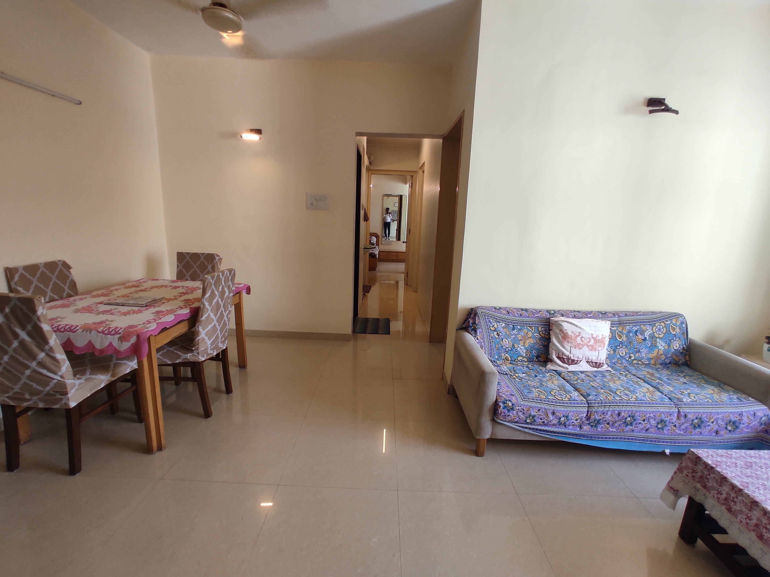 Rental Bedroom 980 Apartment in Vasant Gulmohar CHS