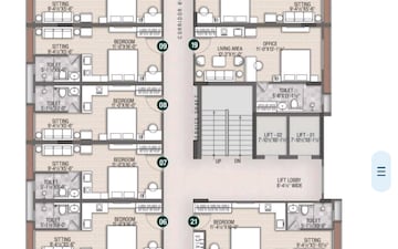 Studio Apartment For Sale in Okay Plus Emerald Suites, Vaishali Nagar