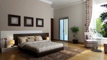Bedroom in 4 BHK Apartment at Indiabulls Enigma, Sector 110 – for Rent