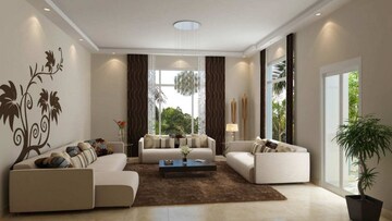 Living Room in 4 BHK Apartment at Indiabulls Enigma, Sector 110 – for Rent