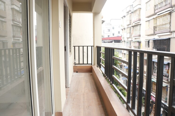 Balcony, bangur avenue 3 Bedroom 1677 Sq.Ft. Builder Floor In Bangur Avenue Kolkata 8499999