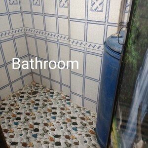 Bathroom in 1 BHK Apartment at Kamothe Sector 19 – for Sale