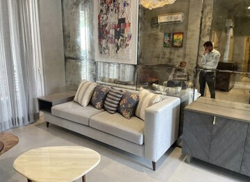 Living Room in 3.5 BHK Builder Floor at Smart World Gems, Sector 89 – for Sale