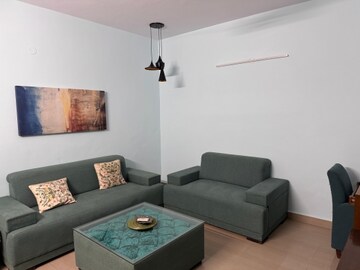 Living Room in 2 BHK Apartment at Saket – for Rent