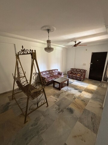 Living Room in 3 BHK Apartment at Vastrapur – for Rent
