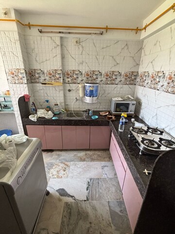 Kitchen in 3 BHK Apartment at Vastrapur – for Rent